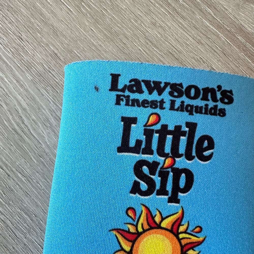 Lawson's Finest Little Sip IPA Beer Koozie Cover Blue - Picture 5 of 6